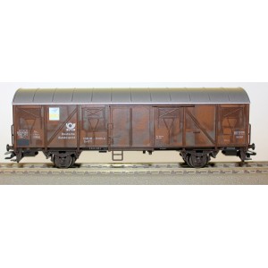 2-osiowy kryty pocztowy Gbs Deutsche Bundespost- Märklin AC H0