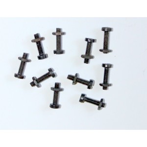 10 x wkręt ⌀2 x 7,2 mm z nakrętką.