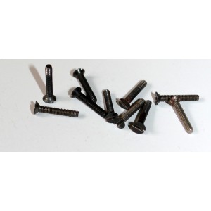 10 x wkręt ⌀2 x 12 mm (długość całkowita).