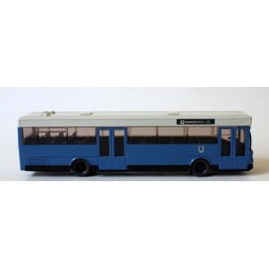 Szaro- granatowy autobus miejski Mercedes- Wiking H0