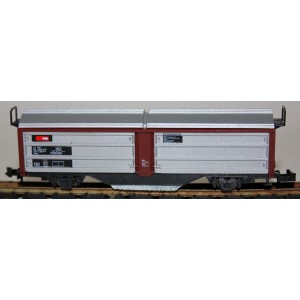 2-osiowy kryty Tbis z kostką czyszczącą kolei SBB-CFF- N