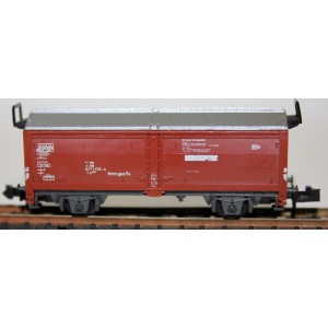 2-osiowy kryty typu Tbs kolei DB- Trix N