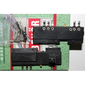 Napęd elektromagnetyczny prawego rozjazdu - Pilz/ Tillig H0