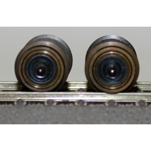 2-stronnie izolowane koło 11 25 mm wagonu- Roco H0