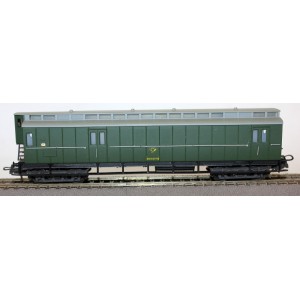 4-osiowy wagon pocztowy kolei zachodnich Niemiec- Liliput H0