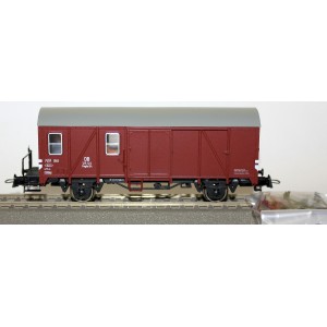 2-osiowy kryty pocztowy Pwghs54 kolei DB- Roco 67700 H0