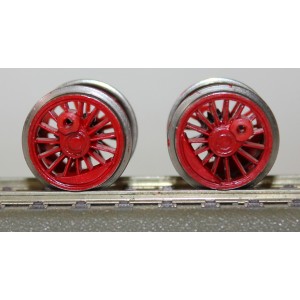 Koło napędowe- zestaw kołowy- 16 mm BR24, BR64, BR75, BR86- Piko H0